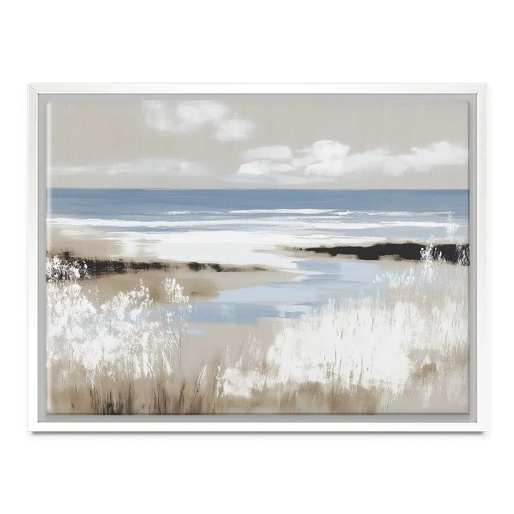 Dune Grass Above Tide Canvas Print Dune Grass Above Tide Canvas Print wall art product Chromatic Storm Studio