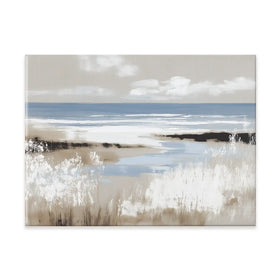 Dune Grass Above Tide Canvas Print Dune Grass Above Tide Canvas Print wall art product Chromatic Storm Studio