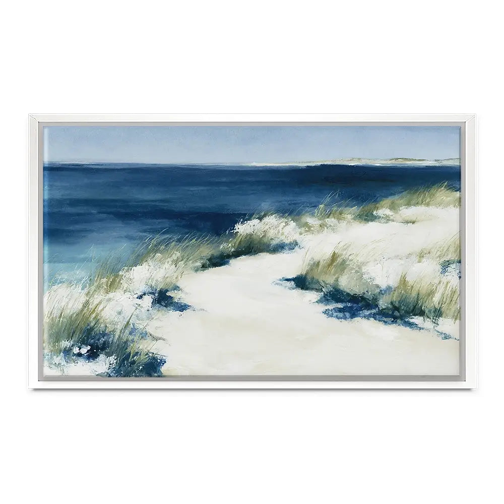 Dune Grasses At Tide Canvas Print Dune Grasses At Tide Canvas Print wall art product Chromatic Storm Studio