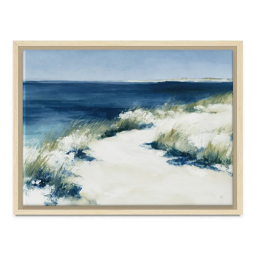 Dune Grasses At Tide Canvas Print Dune Grasses At Tide Canvas Print wall art product Chromatic Storm Studio
