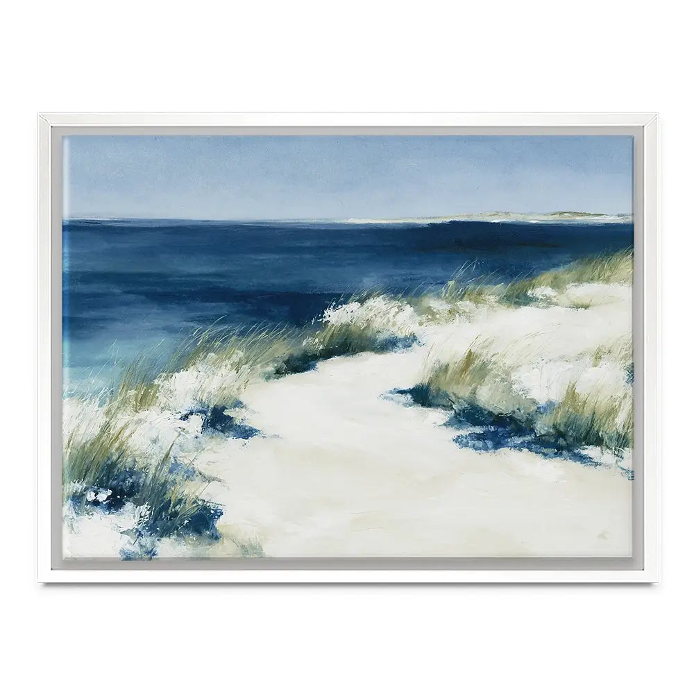 Dune Grasses At Tide Canvas Print Dune Grasses At Tide Canvas Print wall art product Chromatic Storm Studio