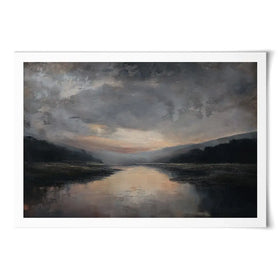 Dusk Reflection Art Print Dusk Reflection Art Print wall art product Svetlana Aleynikova