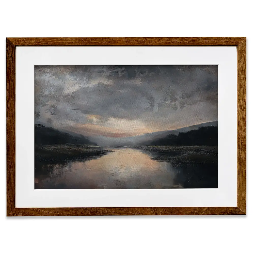 Dusk Reflection Framed Art Print Dusk Reflection Framed Art Print wall art product Svetlana Aleynikova