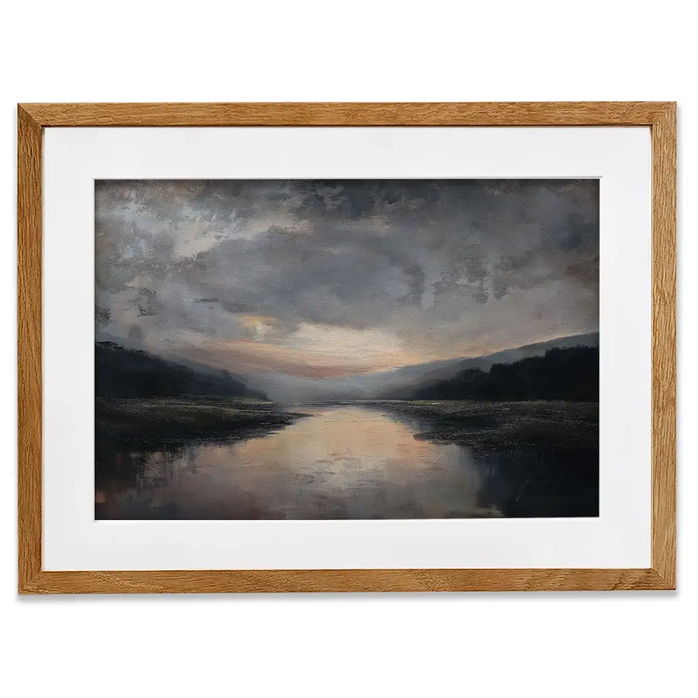 Dusk Reflection Framed Art Print Dusk Reflection Framed Art Print wall art product Svetlana Aleynikova