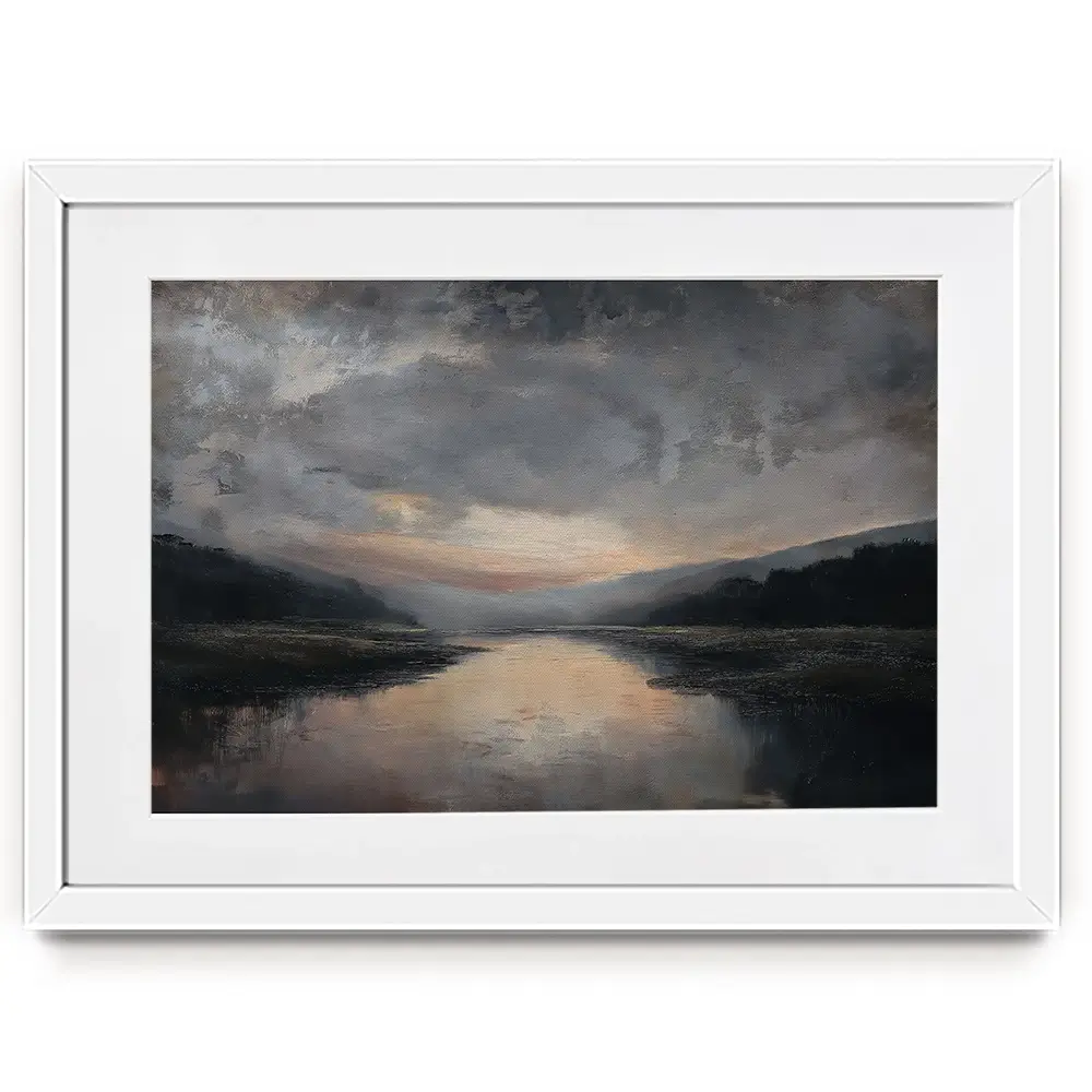 Dusk Reflection Framed Art Print Dusk Reflection Framed Art Print wall art product Svetlana Aleynikova