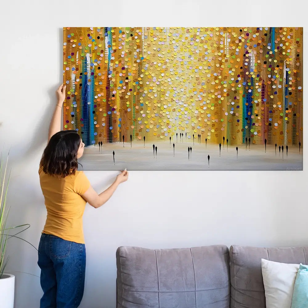 Dusks Embrace Oversized Canvas Print Dusks Embrace Oversized Canvas Print wall art product Art Print Shop