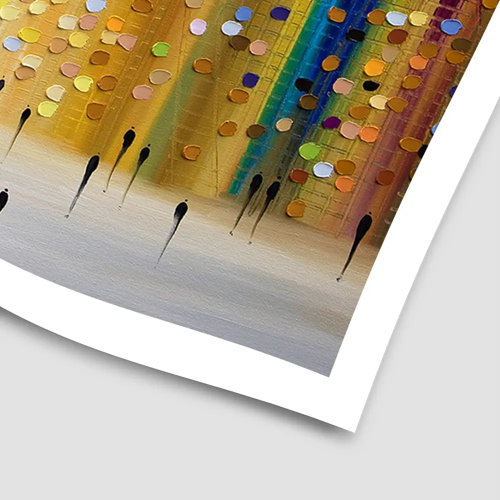 Dusks Embrace Square Art Print Dusks Embrace Square Art Print wall art product Ekaterina Ermilkina