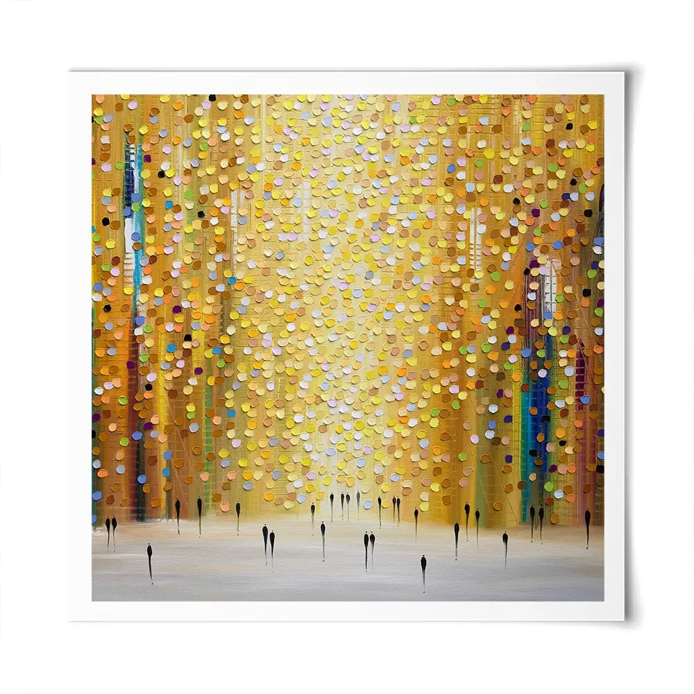 Dusks Embrace Square Art Print Dusks Embrace Square Art Print wall art product Ekaterina Ermilkina