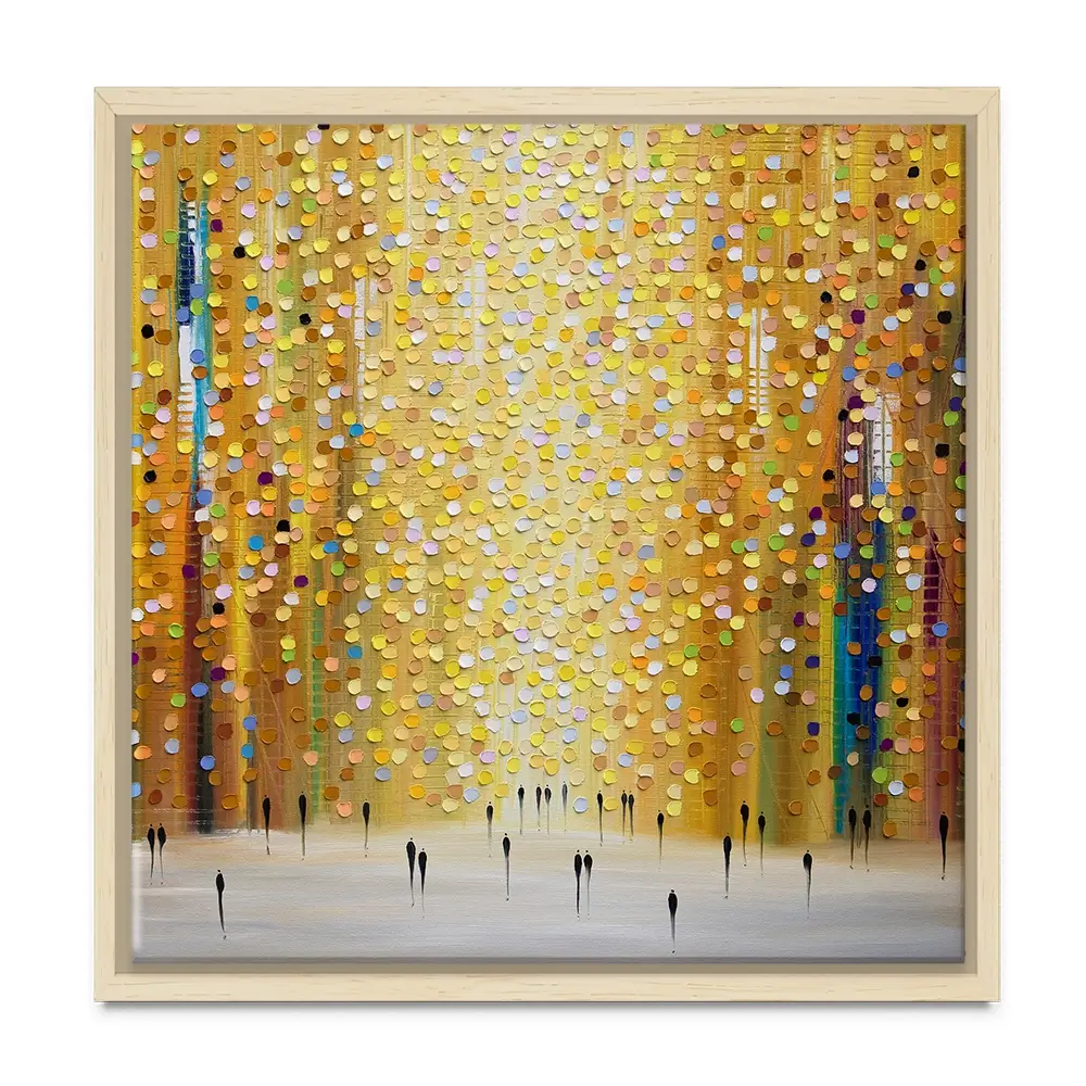 Dusks Embrace Square Canvas Print Dusks Embrace Square Canvas Print wall art product Ekaterina Ermilkina
