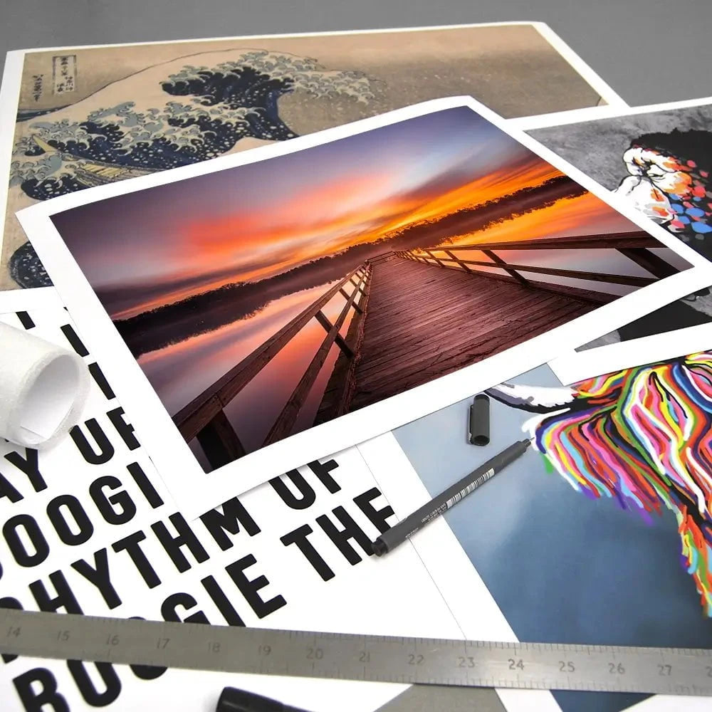 Early Morning Sunrise Art Print Early Morning Sunrise Art Print wall art product traveler jordan / Shutterstock