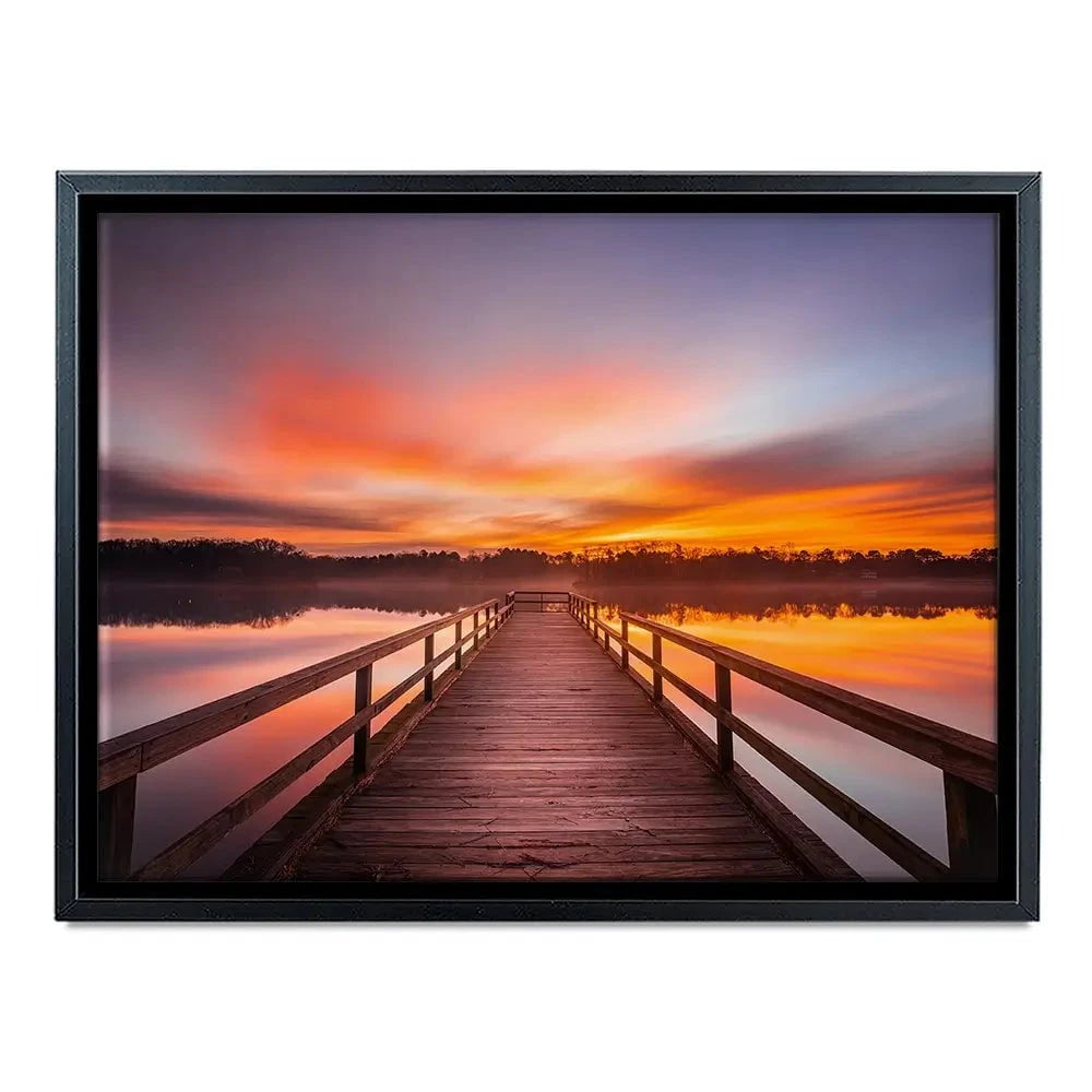 Early Morning Sunrise Canvas Print Early Morning Sunrise Canvas Print wall art product traveler jordan / Shutterstock