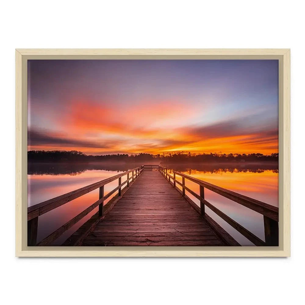 Early Morning Sunrise Canvas Print Early Morning Sunrise Canvas Print wall art product traveler jordan / Shutterstock