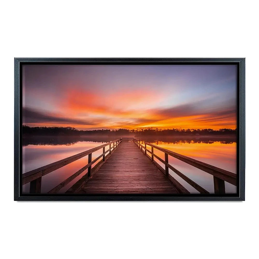 Early Morning Sunrise Canvas Print Early Morning Sunrise Canvas Print wall art product traveler jordan / Shutterstock