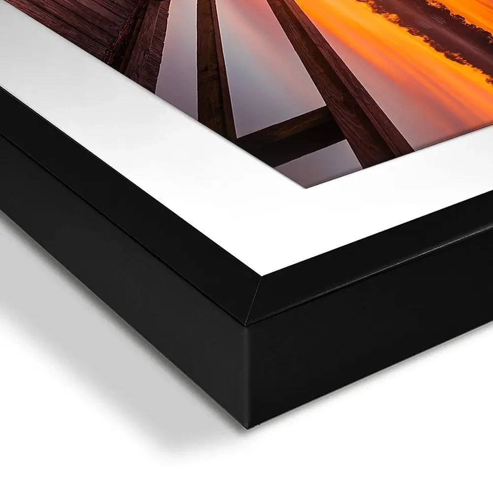 Early Morning Sunrise Framed Art Print Early Morning Sunrise Framed Art Print wall art product traveler jordan / Shutterstock