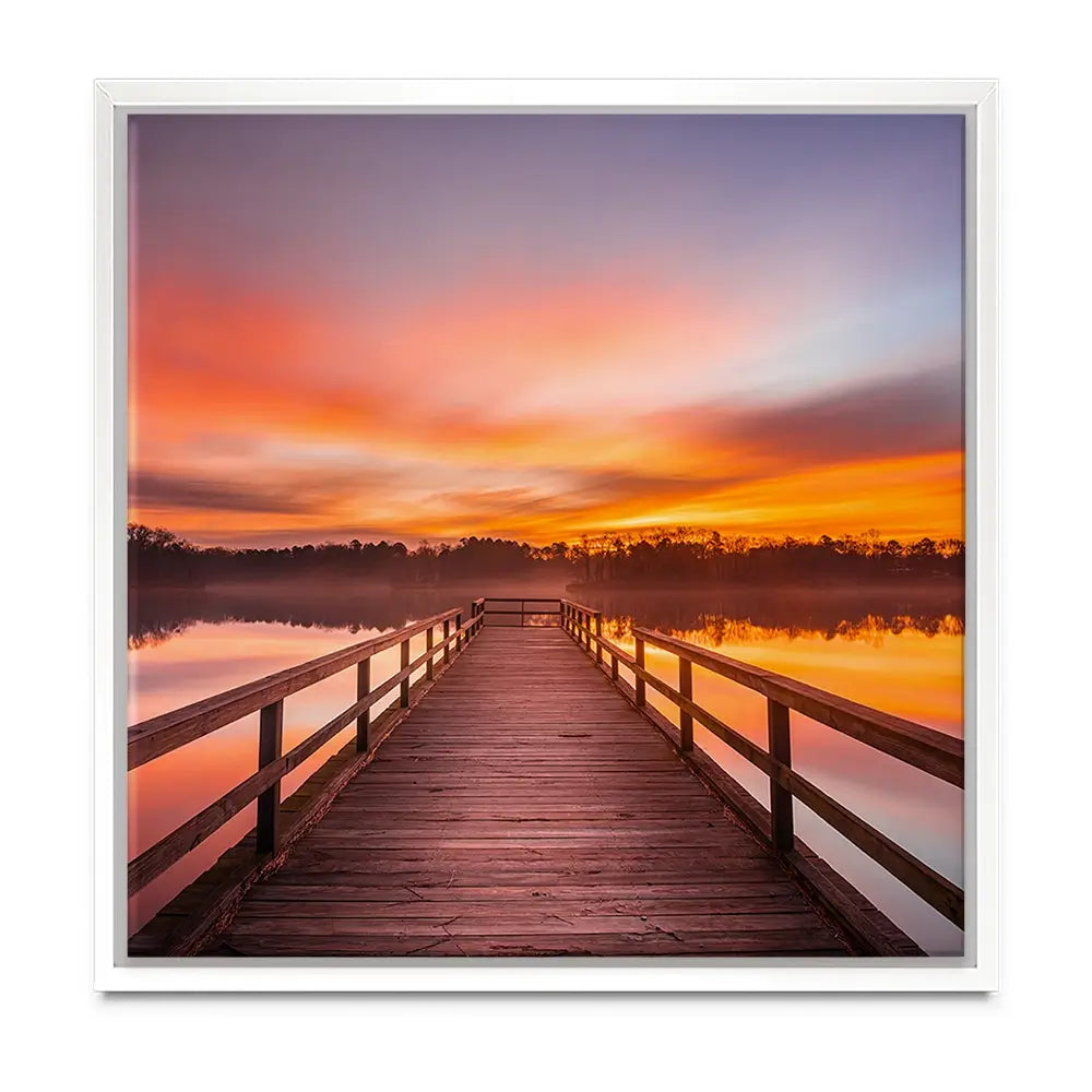 Early Morning Sunrise Oversized Canvas Print Early Morning Sunrise Oversized Canvas Print wall art product traveler jordan / Shutterstock