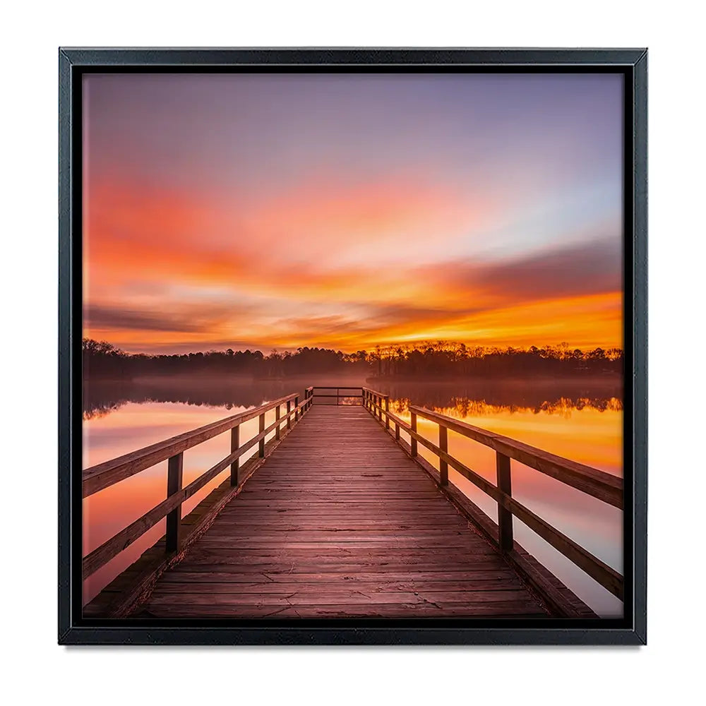 Early Morning Sunrise Oversized Canvas Print Early Morning Sunrise Oversized Canvas Print wall art product traveler jordan / Shutterstock