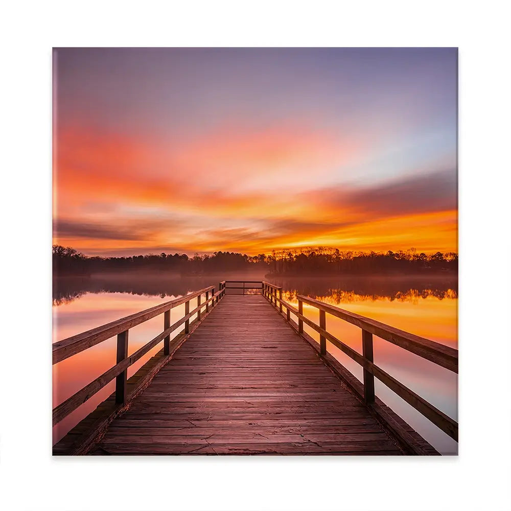 Early Morning Sunrise Oversized Canvas Print Early Morning Sunrise Oversized Canvas Print wall art product traveler jordan / Shutterstock