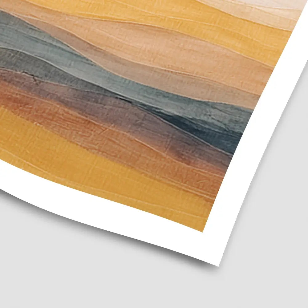 Earth Toned Moon Art Print Earth Toned Moon Art Print wall art product Gina Kelly - Independent
