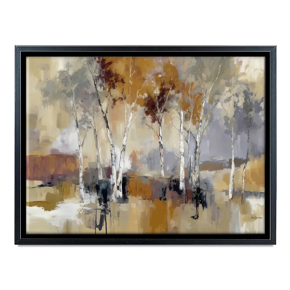 Earthy Birch Tree Forest Canvas Print Earthy Birch Tree Forest Canvas Print wall art product Leon Devenice