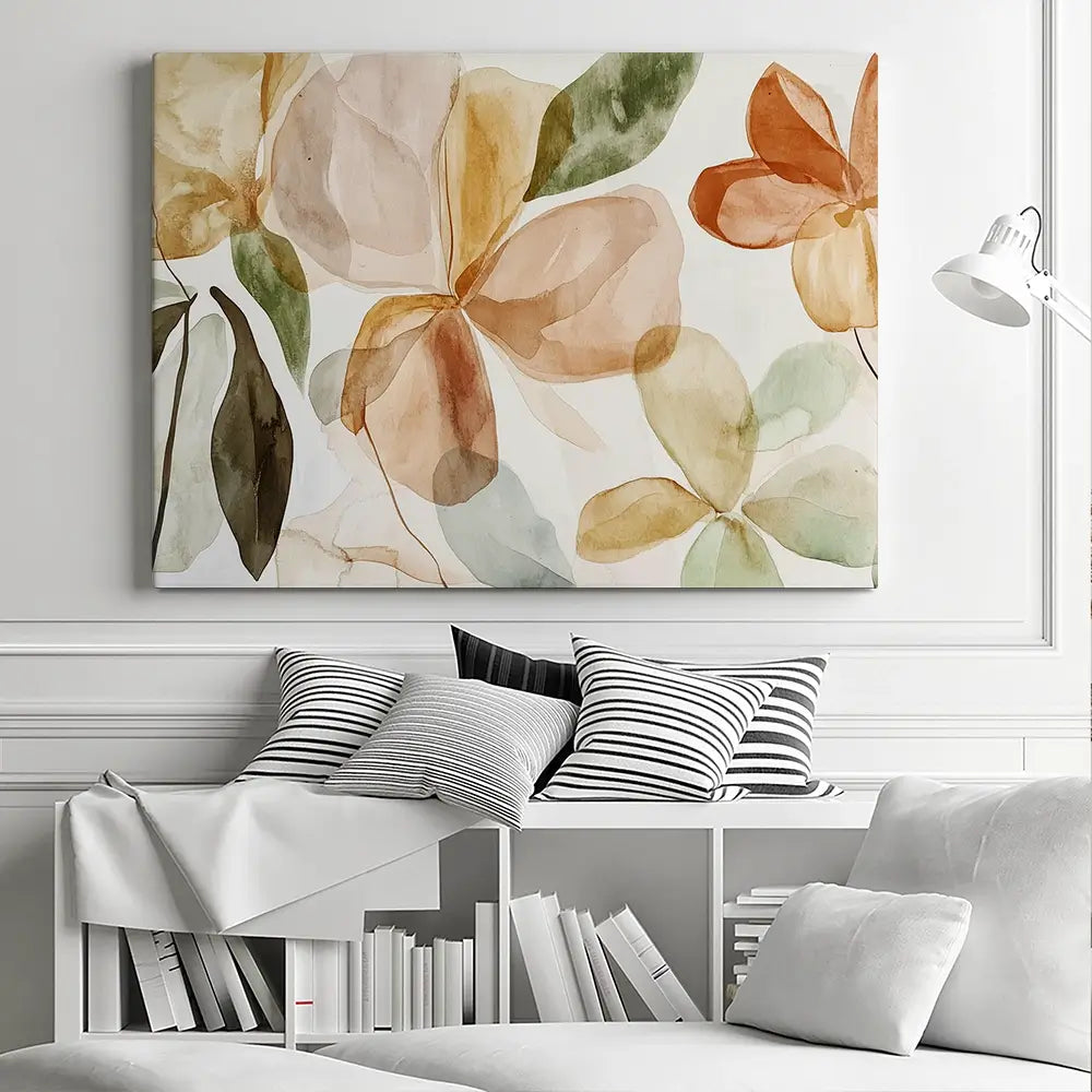 Earthy Blooms 5 Canvas Print Earthy Blooms 5 Canvas Print wall art product Treechild