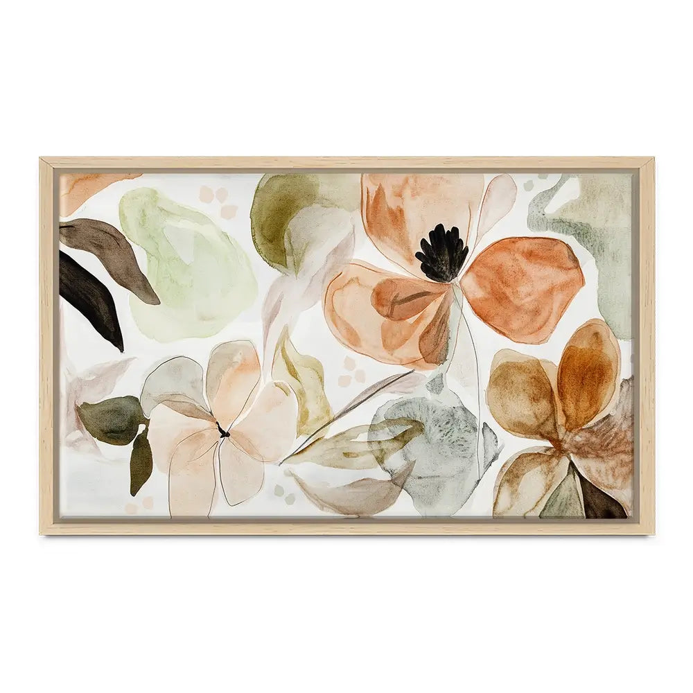 Earthy Blooms 6 Canvas Print Earthy Blooms 6 Canvas Print wall art product Treechild