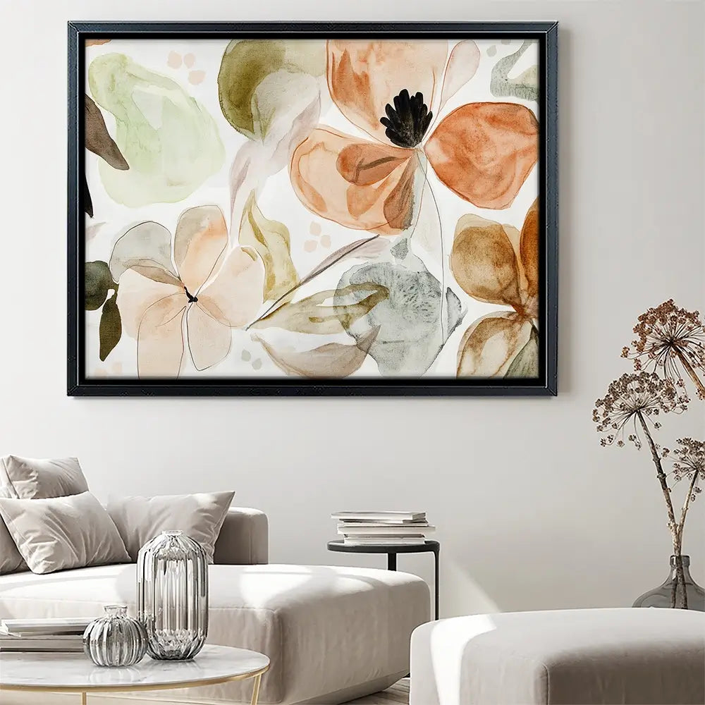 Earthy Blooms 6 Canvas Print Earthy Blooms 6 Canvas Print wall art product Treechild