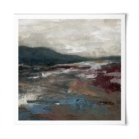 Ebony Dusk Square Art Print Ebony Dusk Square Art Print wall art product Carol Robinson