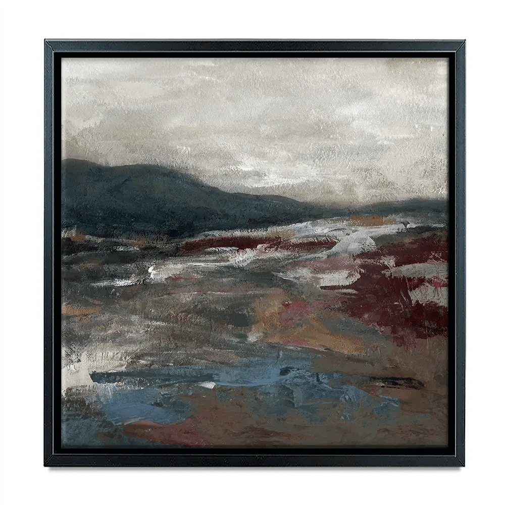 Ebony Dusk Square Canvas Print Ebony Dusk Square Canvas Print wall art product Carol Robinson