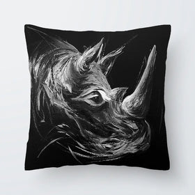 Eclipse Rhino Cushion Eclipse Rhino Cushion wall art product Aimee Linzi