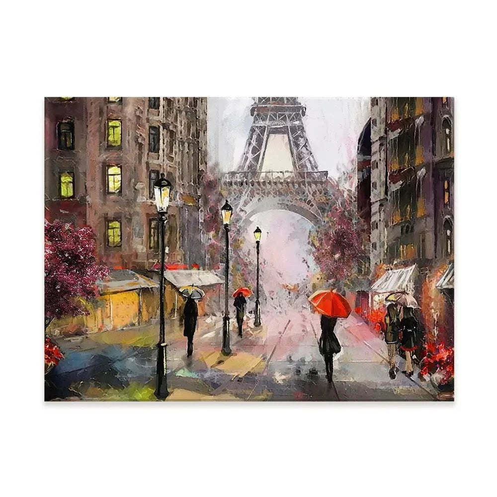 Eiffel Tower Canvas Print Eiffel Tower Canvas Print wall art product lisima / Shutterstock