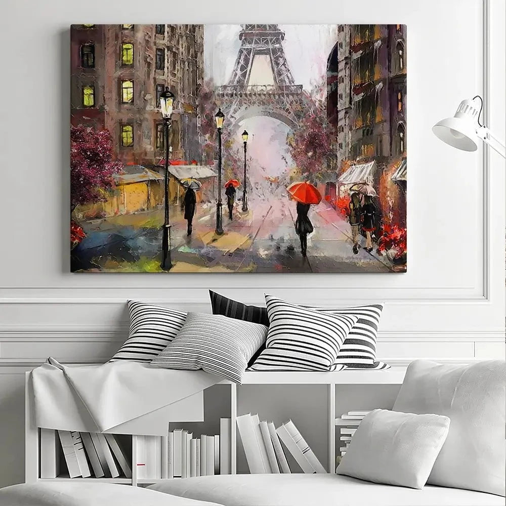 Eiffel Tower Canvas Print Eiffel Tower Canvas Print wall art product lisima / Shutterstock