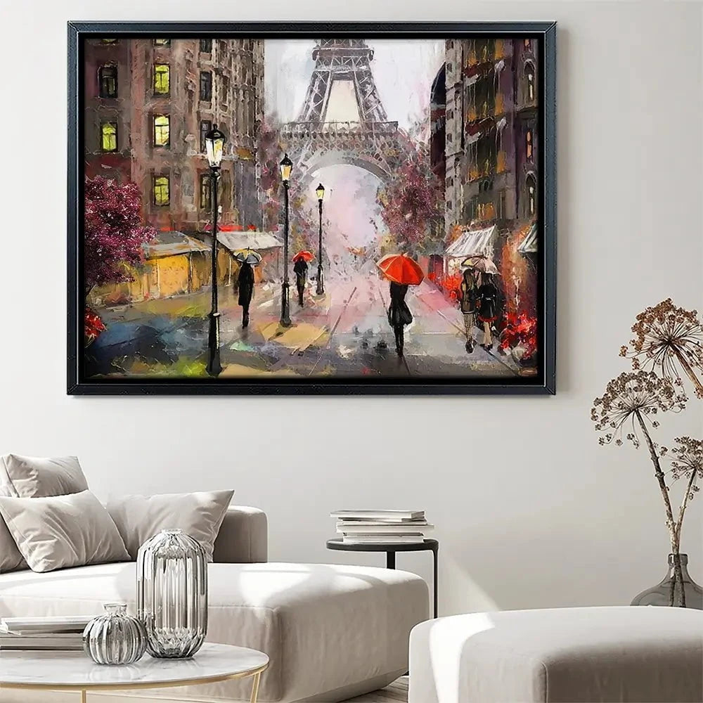 Eiffel Tower Canvas Print Eiffel Tower Canvas Print wall art product lisima / Shutterstock