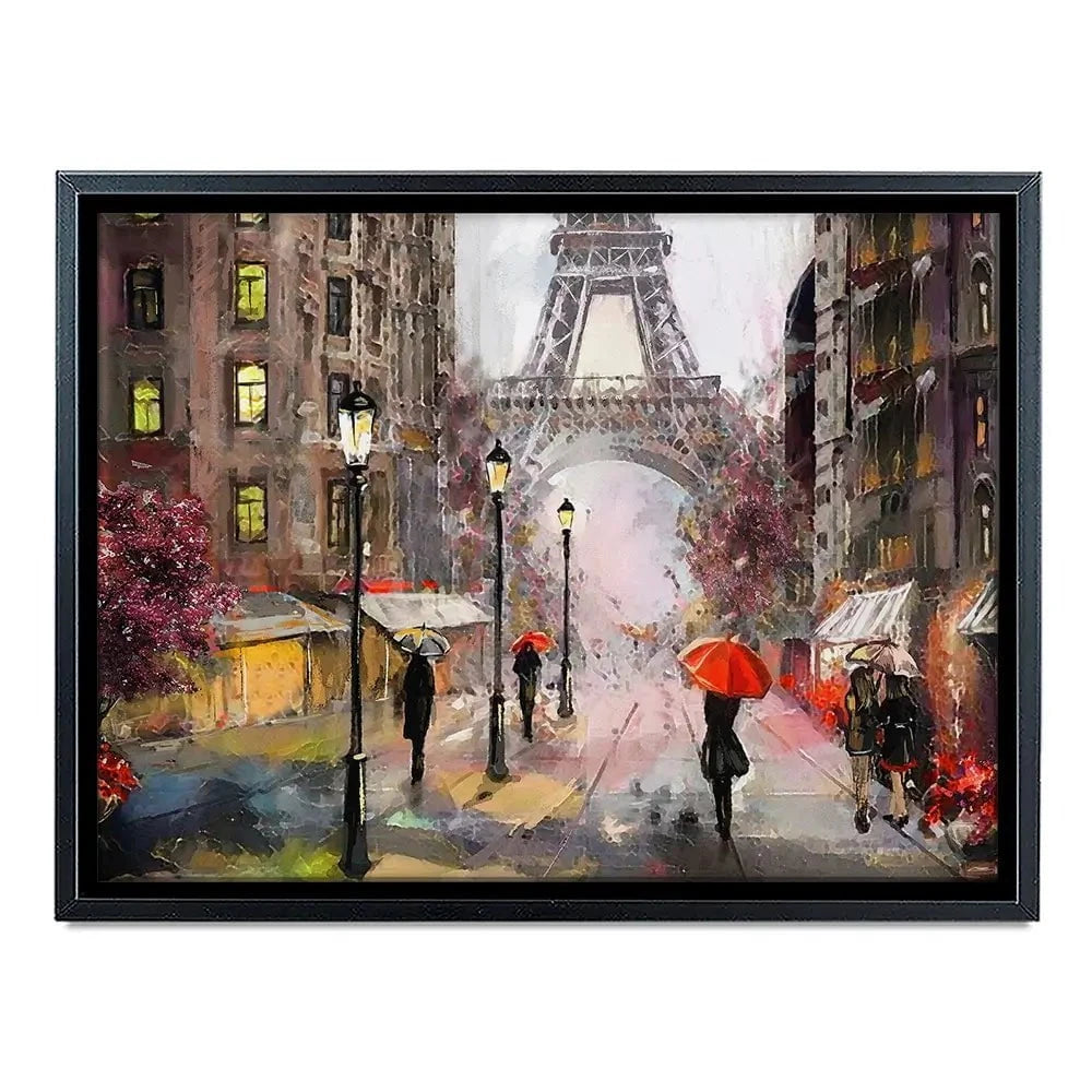 Eiffel Tower Canvas Print Eiffel Tower Canvas Print wall art product lisima / Shutterstock