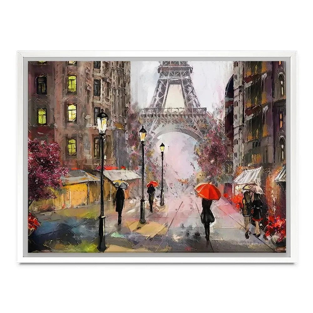 Eiffel Tower Canvas Print Eiffel Tower Canvas Print wall art product lisima / Shutterstock