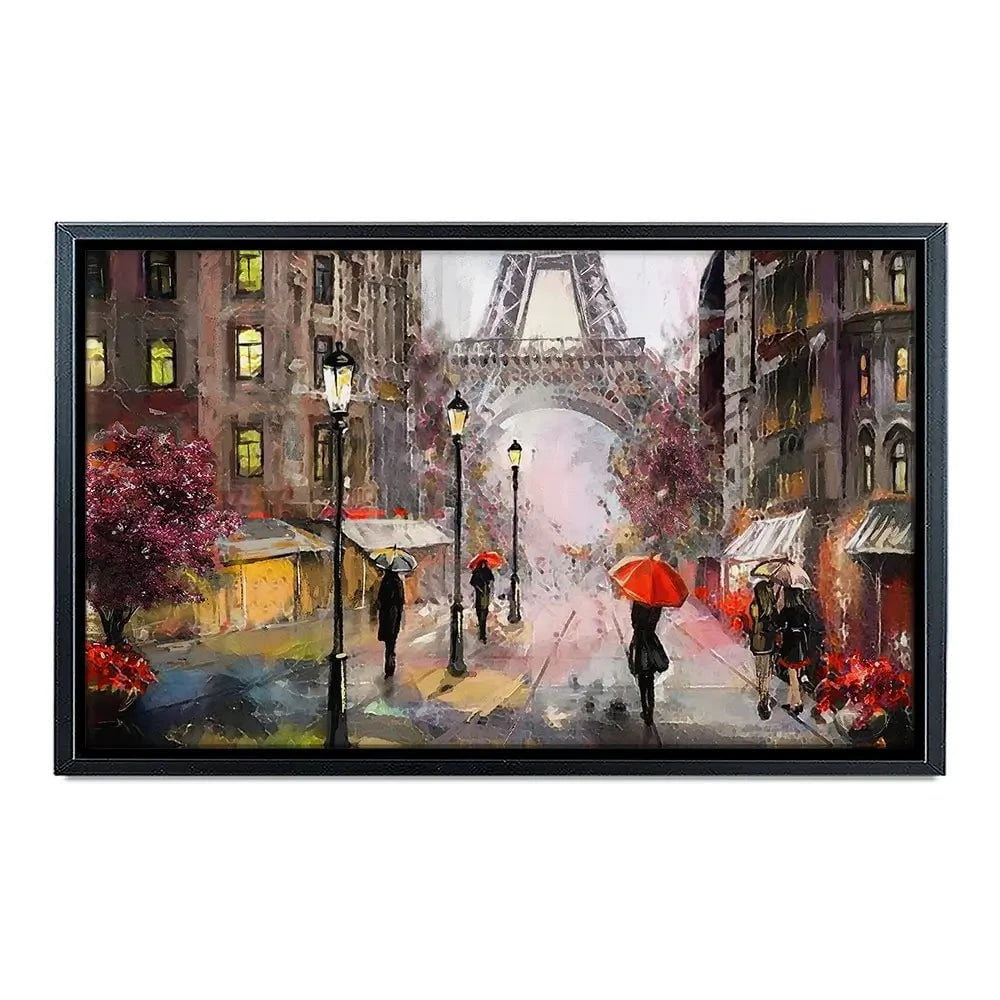 Eiffel Tower Canvas Print Eiffel Tower Canvas Print wall art product lisima / Shutterstock