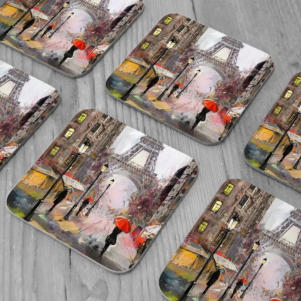 Eiffel Tower Coaster Set Eiffel Tower Coaster Set wall art product lisima / Shutterstock