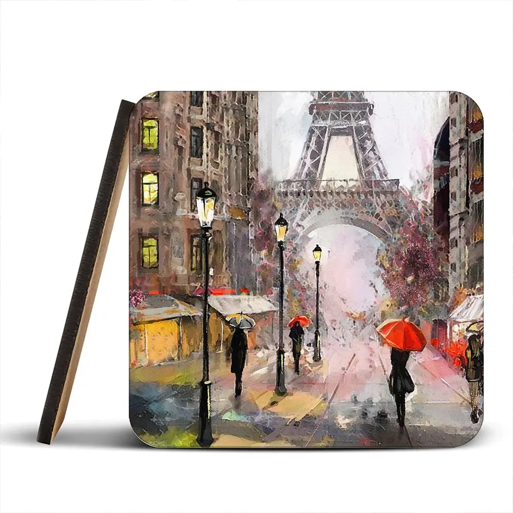 Eiffel Tower Coaster Set Eiffel Tower Coaster Set wall art product lisima / Shutterstock