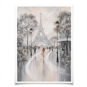 Eiffel Tower Flair Of Paris Art Print Eiffel Tower Flair Of Paris Art Print wall art product Isabella Karolewicz