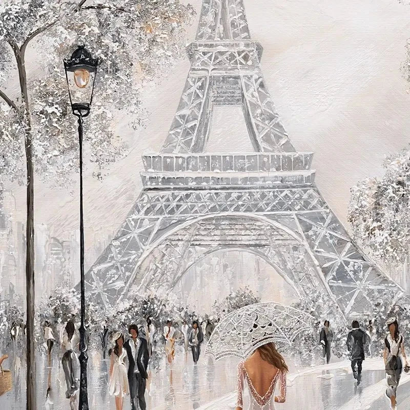 Eiffel Tower Flair Of Paris Art Print Eiffel Tower Flair Of Paris Art Print wall art product Isabella Karolewicz