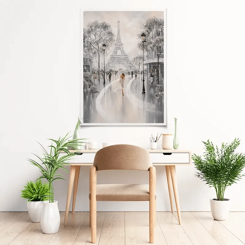 Eiffel Tower Flair Of Paris Art Print Eiffel Tower Flair Of Paris Art Print wall art product Isabella Karolewicz