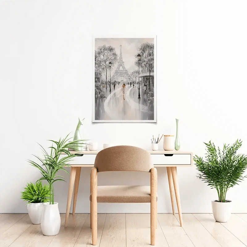 Eiffel Tower Flair Of Paris Art Print Eiffel Tower Flair Of Paris Art Print wall art product Isabella Karolewicz