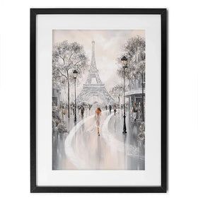 Eiffel Tower Flair Of Paris Framed Art Print Eiffel Tower Flair Of Paris Framed Art Print wall art product Isabella Karolewicz