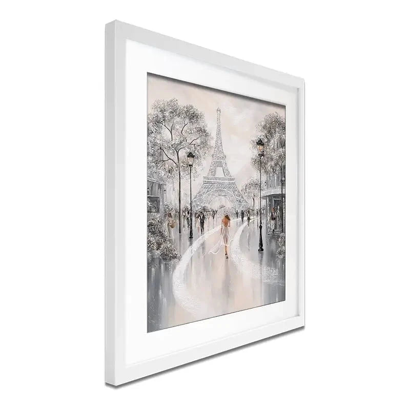 Eiffel Tower Flair Of Paris Framed Art Print Eiffel Tower Flair Of Paris Framed Art Print wall art product Isabella Karolewicz
