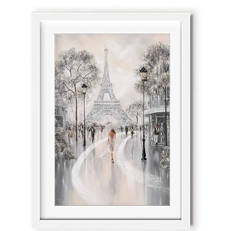 Eiffel Tower Flair Of Paris Framed Art Print Eiffel Tower Flair Of Paris Framed Art Print wall art product Isabella Karolewicz