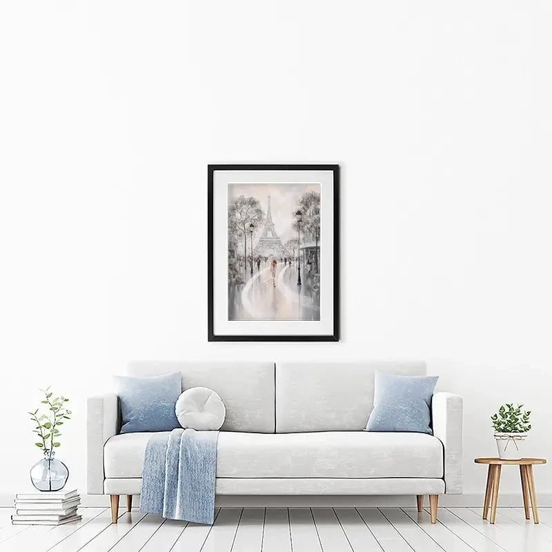 Eiffel Tower Flair Of Paris Framed Art Print Eiffel Tower Flair Of Paris Framed Art Print wall art product Isabella Karolewicz