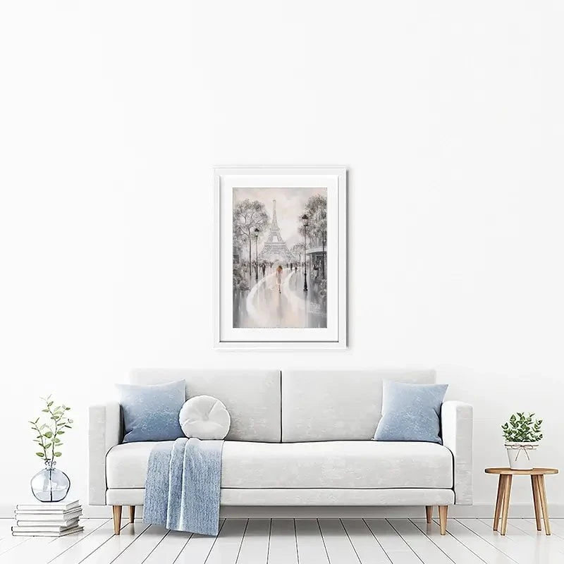 Eiffel Tower Flair Of Paris Framed Art Print Eiffel Tower Flair Of Paris Framed Art Print wall art product Isabella Karolewicz