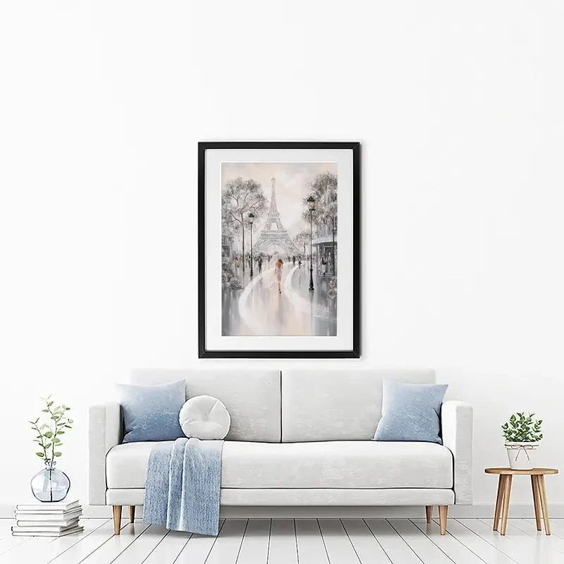 Eiffel Tower Flair Of Paris Framed Art Print Eiffel Tower Flair Of Paris Framed Art Print wall art product Isabella Karolewicz