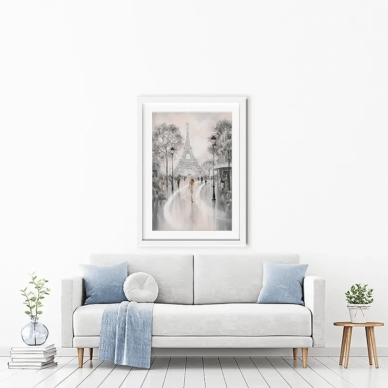 Eiffel Tower Flair Of Paris Framed Art Print Eiffel Tower Flair Of Paris Framed Art Print wall art product Isabella Karolewicz