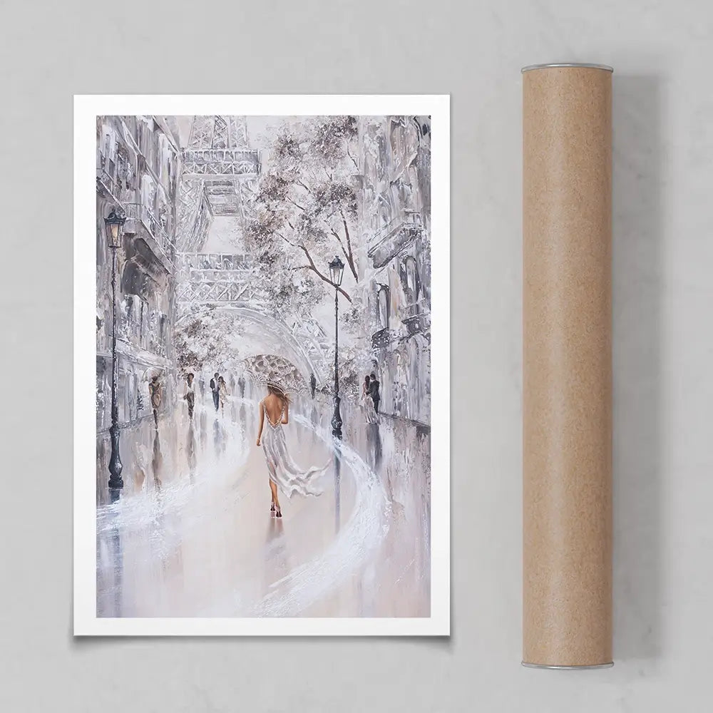 Eiffel Tower Paris Flair Art Print Eiffel Tower Paris Flair Art Print wall art product Isabella Karolewicz