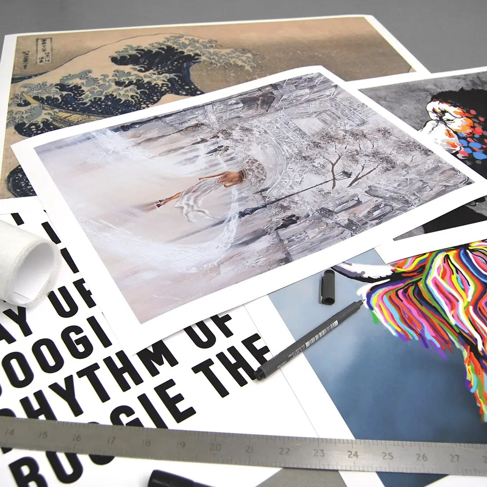 Eiffel Tower Paris Flair Art Print Eiffel Tower Paris Flair Art Print wall art product Isabella Karolewicz